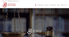 Desktop Screenshot of juridicalsolutions.com